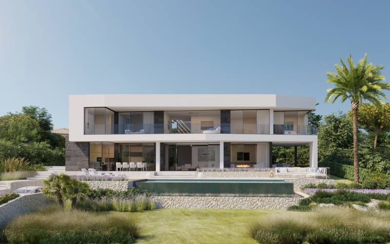 Stunning villa in Cala Vinyes for sale in Mallorca